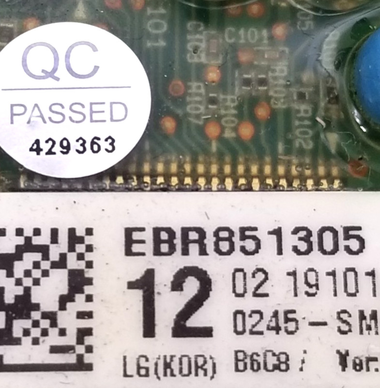 OEM LG Dryer Electronic Control EBR85130512 1-Year Warranty Free Same Day Ship gallery