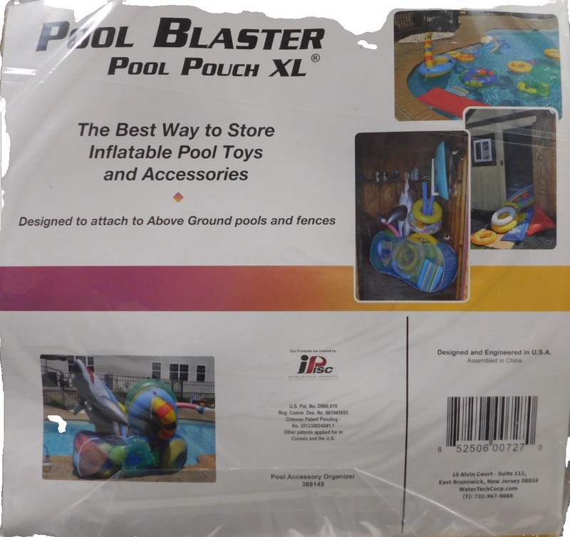Pool Blaster Pool Pouch XL-Stores Pool Toys & Inflatables-Organizer By WaterTech gallery