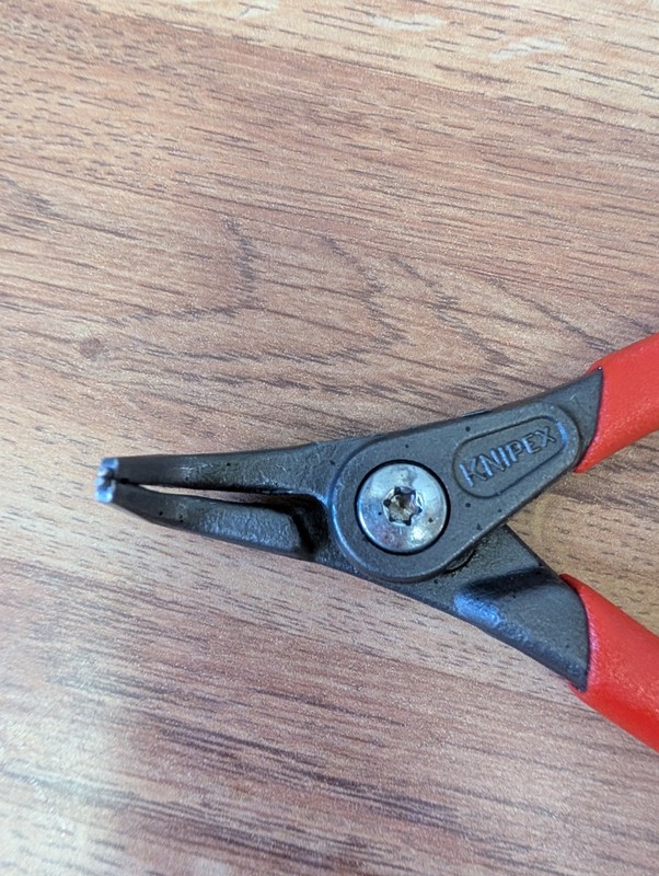 KNIPEX 49 41 A01 Precision Circlip Pliers, 3 - 10mm, Made in Germany Never Used gallery