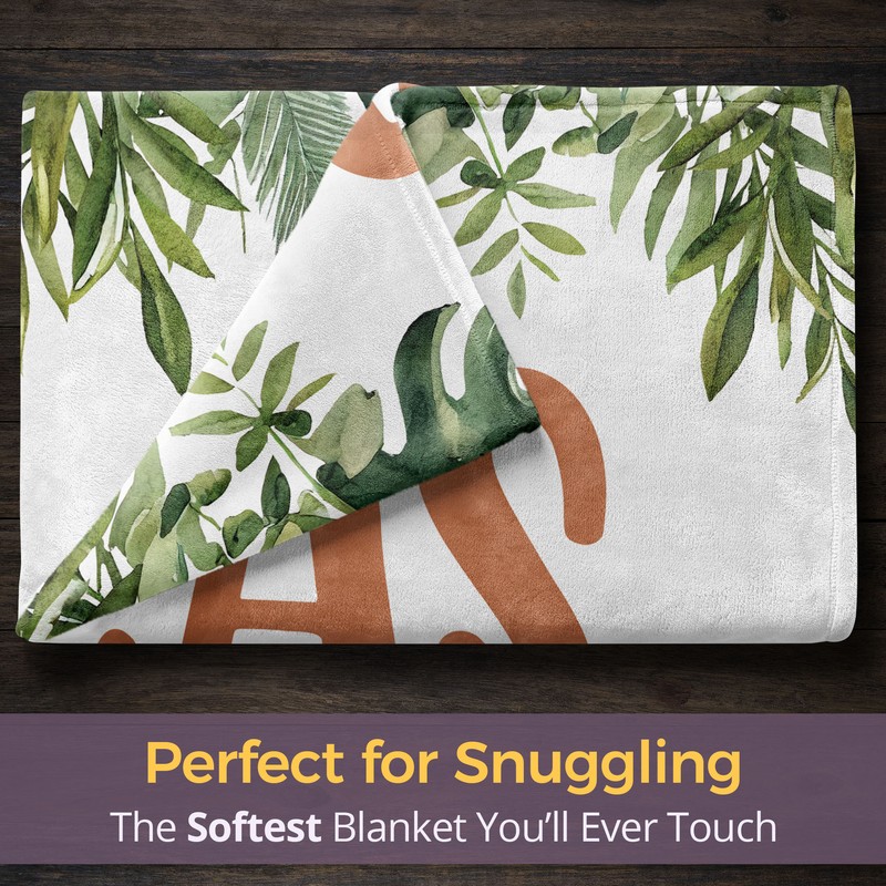 Lion Blanket - Personalized Fleece Throw, Safari Nursery Theme Kids Baby Gift gallery