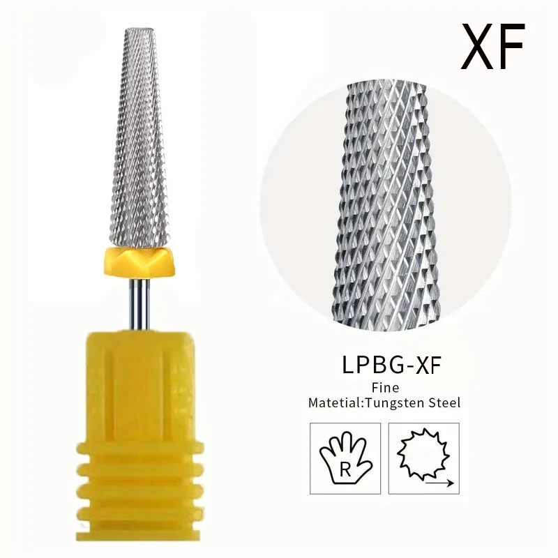 5-in-1 24mm Extra Long Tungsten Carbide Nail Drill Bit for Gel Acrylic Removal gallery