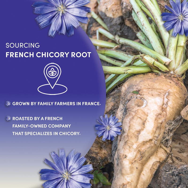 Chicory Root 1 lb Roasted Coffee Substitute Caffeine Free Acid Free Prebiotic gallery