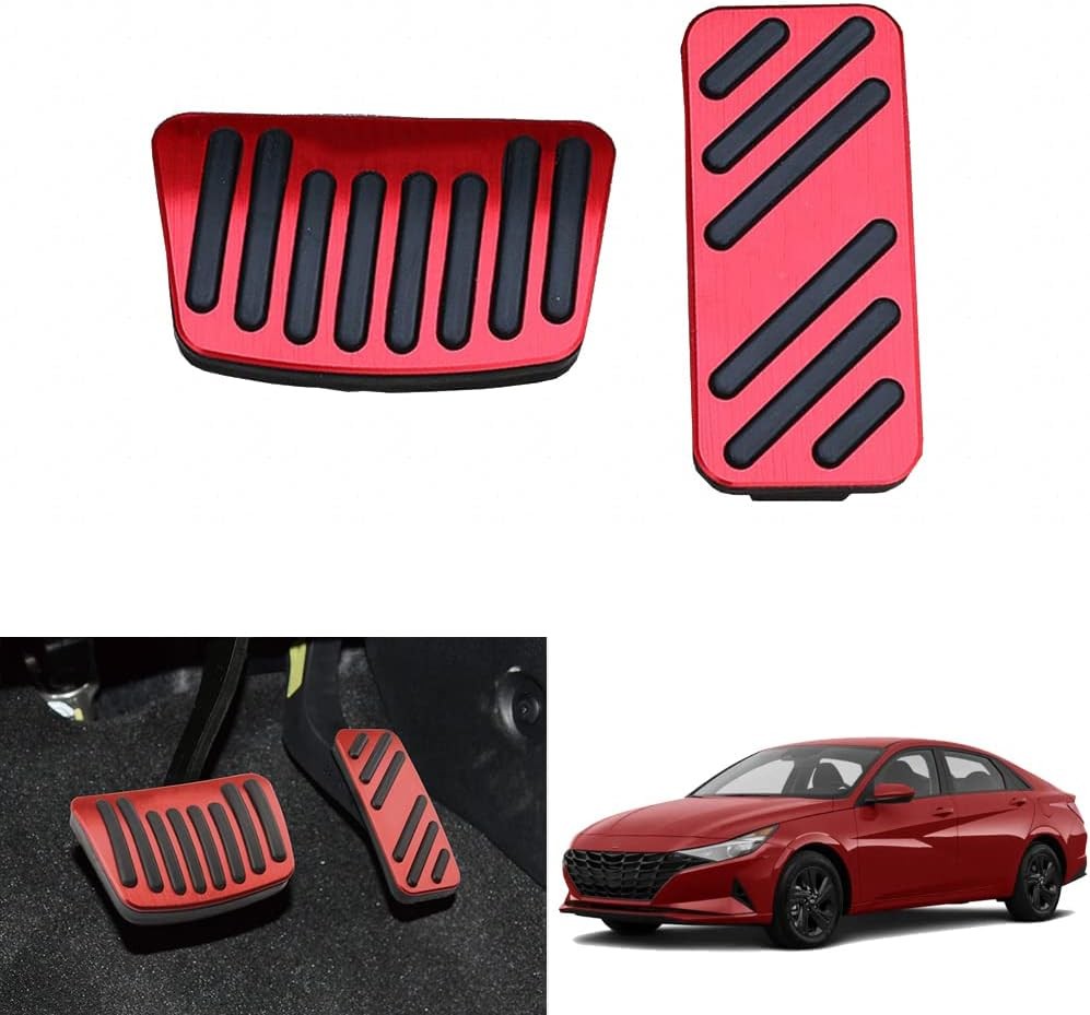 Kakash Custom Interior Accessories for Elantra 2021 2022 aluminium alloy Gas Acc gallery
