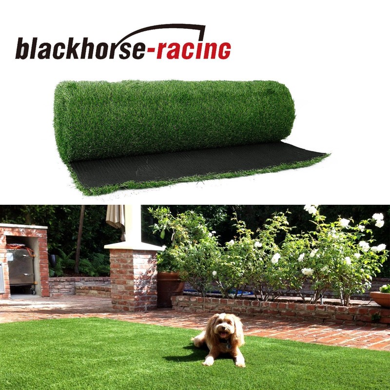 3 ft x 33 ft artificial grass, realistic fake grass deluxe synthetic turf thick gallery