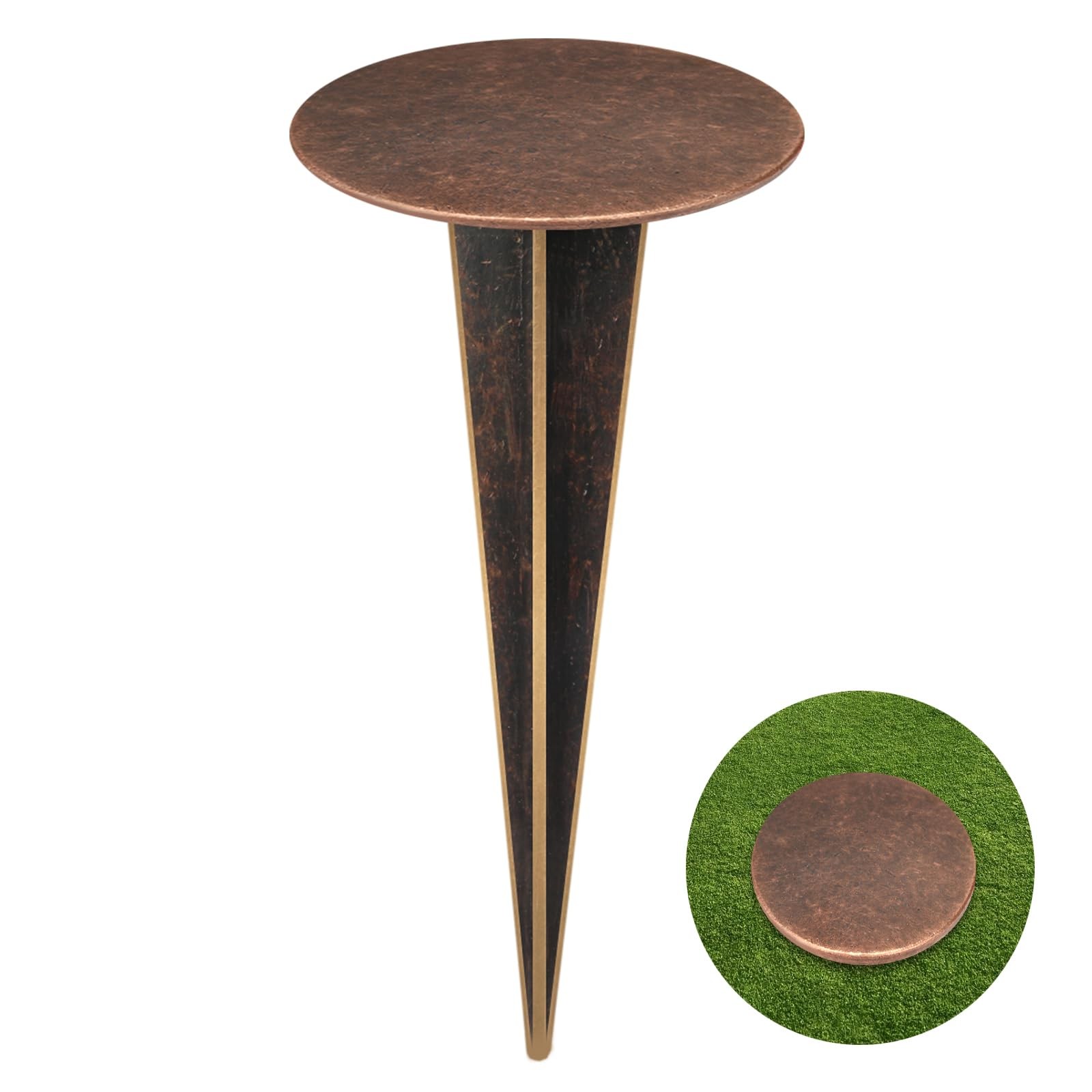 1 Pack 7x3 Inch Permanent Brass Property Line Boundary Survey Markers gallery