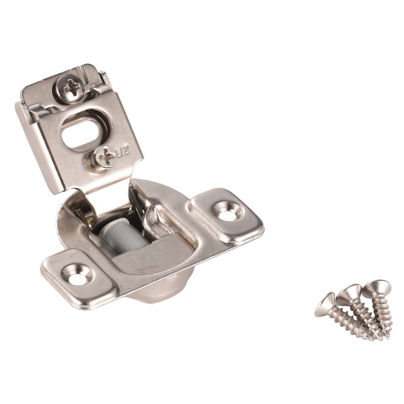 Overlay Cabinet Door Soft Close Hinges Hardware 1/2" Soft-closing Compact gallery