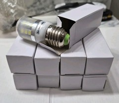 Led Refrigerator Light Corn Bulb 9 Each UnTested AC 100 – 120 V C