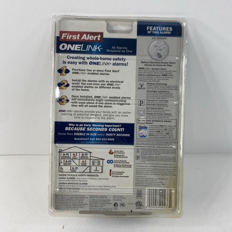 First Alert Wireless Interconnect Smoke Alarm - SA501CN New gallery