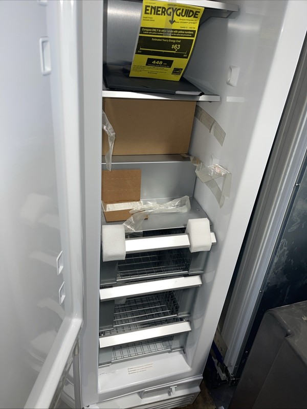 GE Monogram ZIF181NPNII 18" Panel Ready Left Hinge Freezer NOB #152144 MPA gallery
