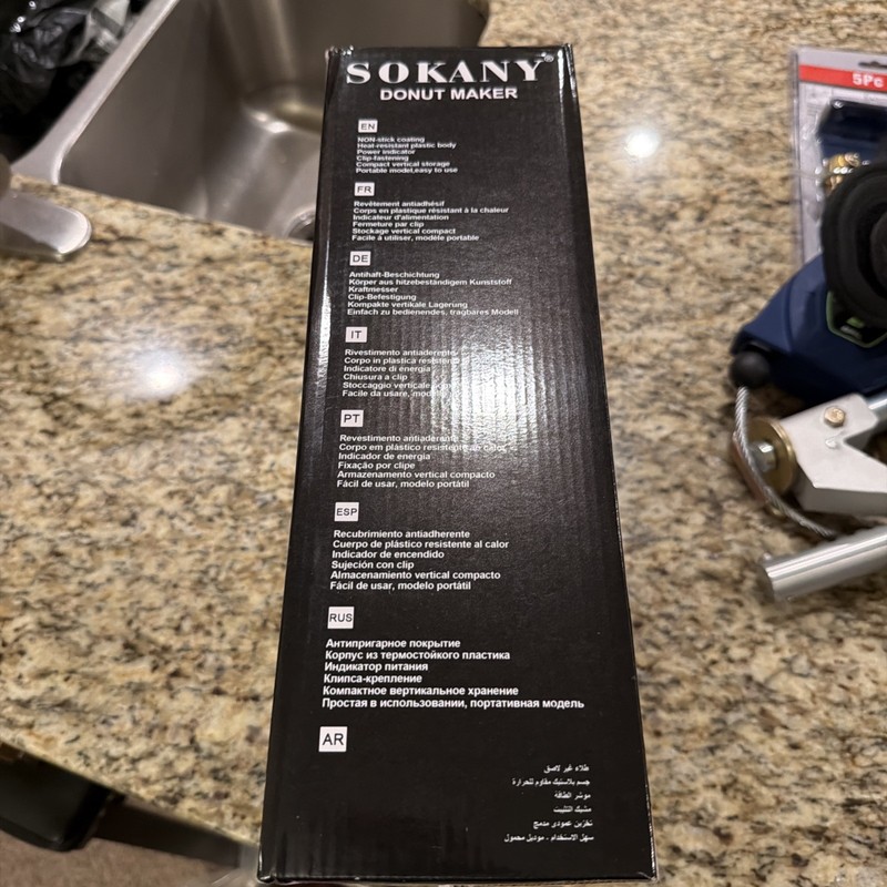 Mini Donut Maker- 1400W Electric Nonstick Doughnut Maker Machine -16 Donut Maker gallery