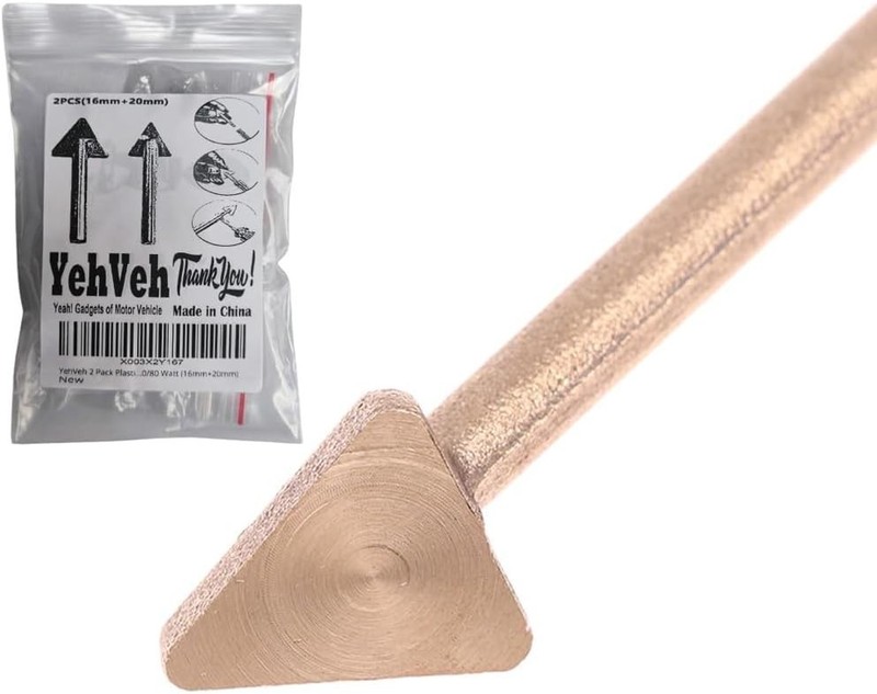 4PCS Copper Plastic Welding Tips Plastic Welder Tips Soldering Ir gallery