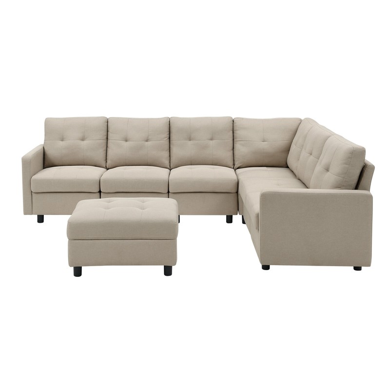 Contemporary Modular Sectional Sofa Modern Living Room Furniture Set DIY Couch gallery