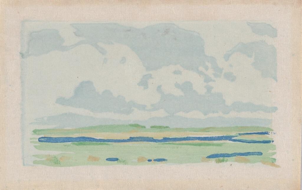 The Marshes : Arthur Wesley Dow : 1913 : Archival Quality Art Print gallery