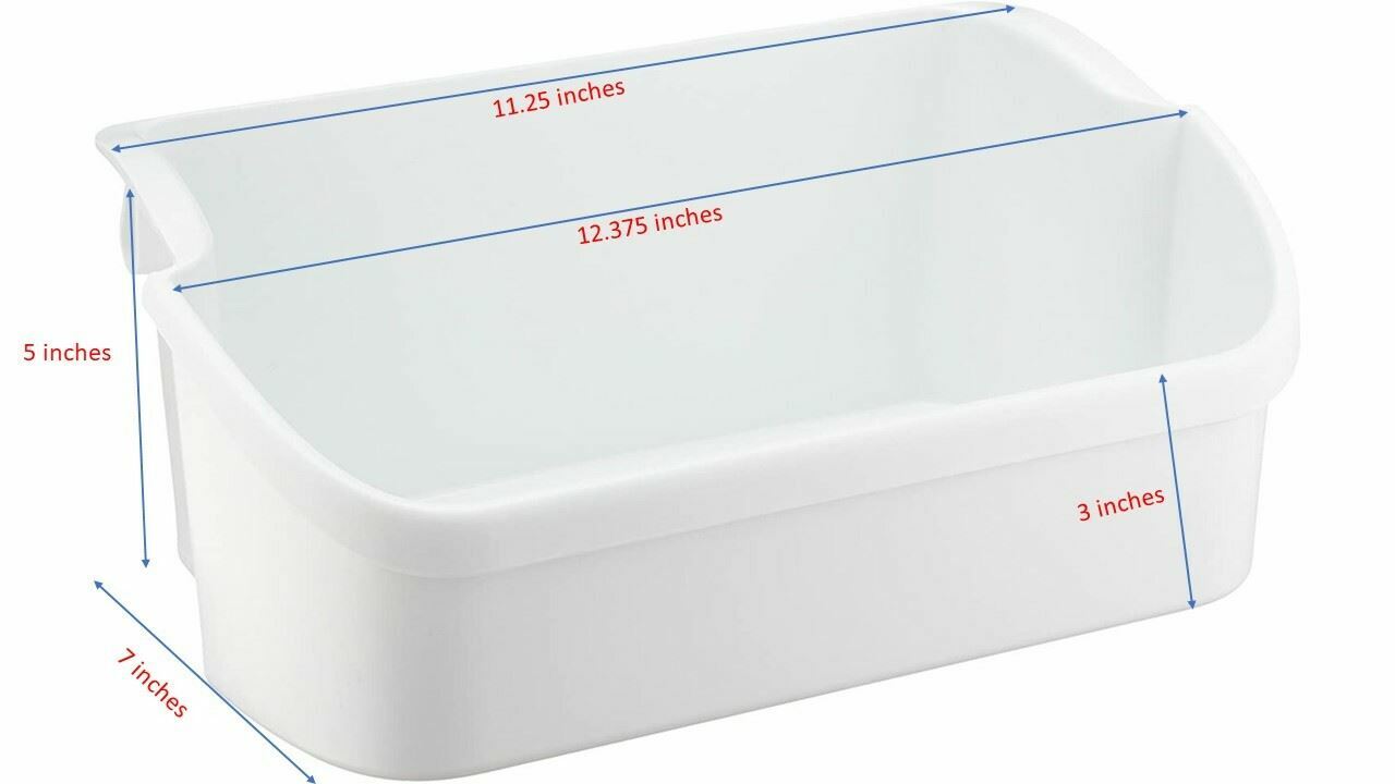 Door Gallon Bin Compatible with Frigidaire Refrigerator 240338201 gallery