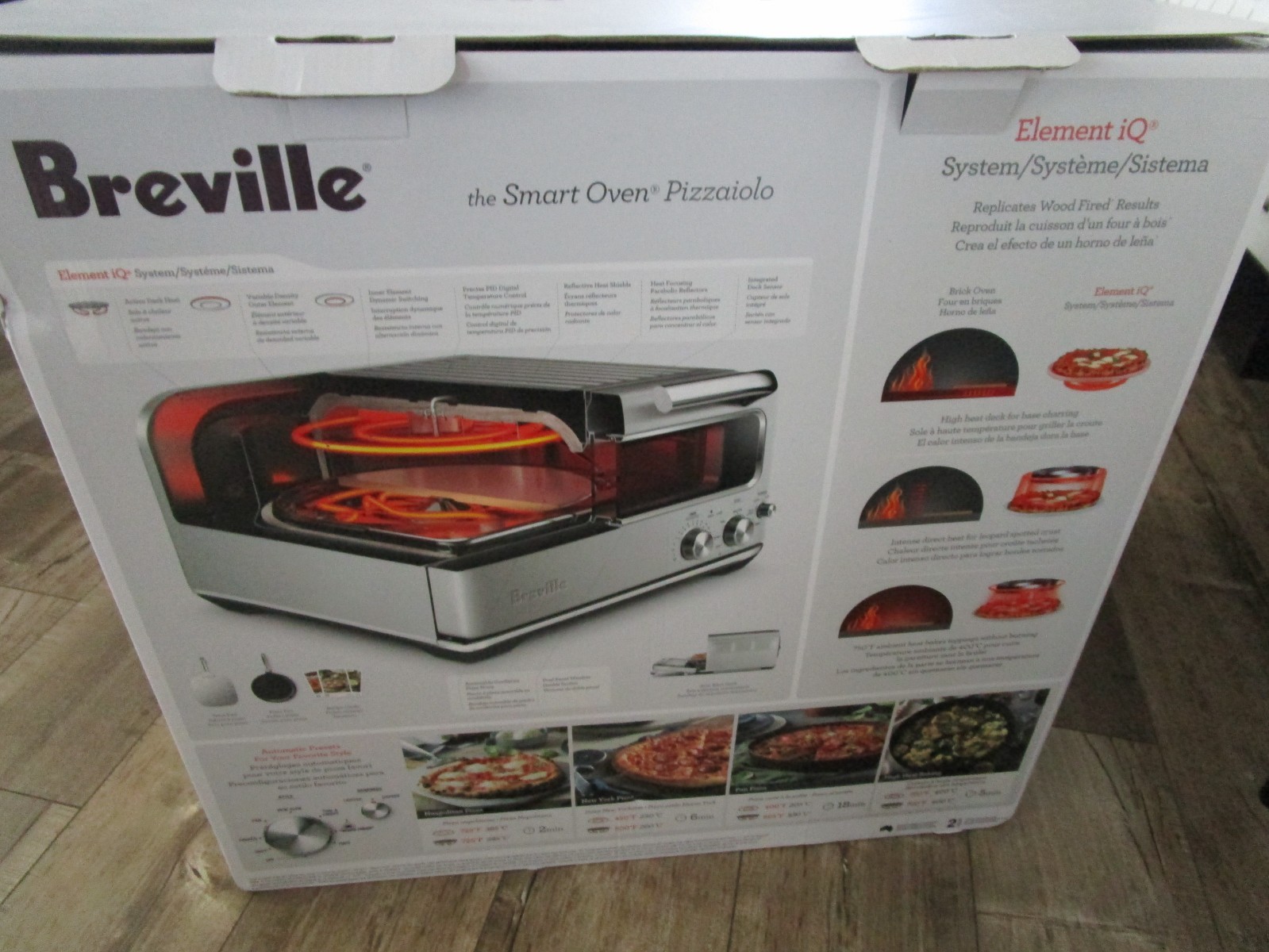 BREVILLE SMART OVEN ELEMENT IQ PIZZAIOLO PIZZA OVEN NEW gallery