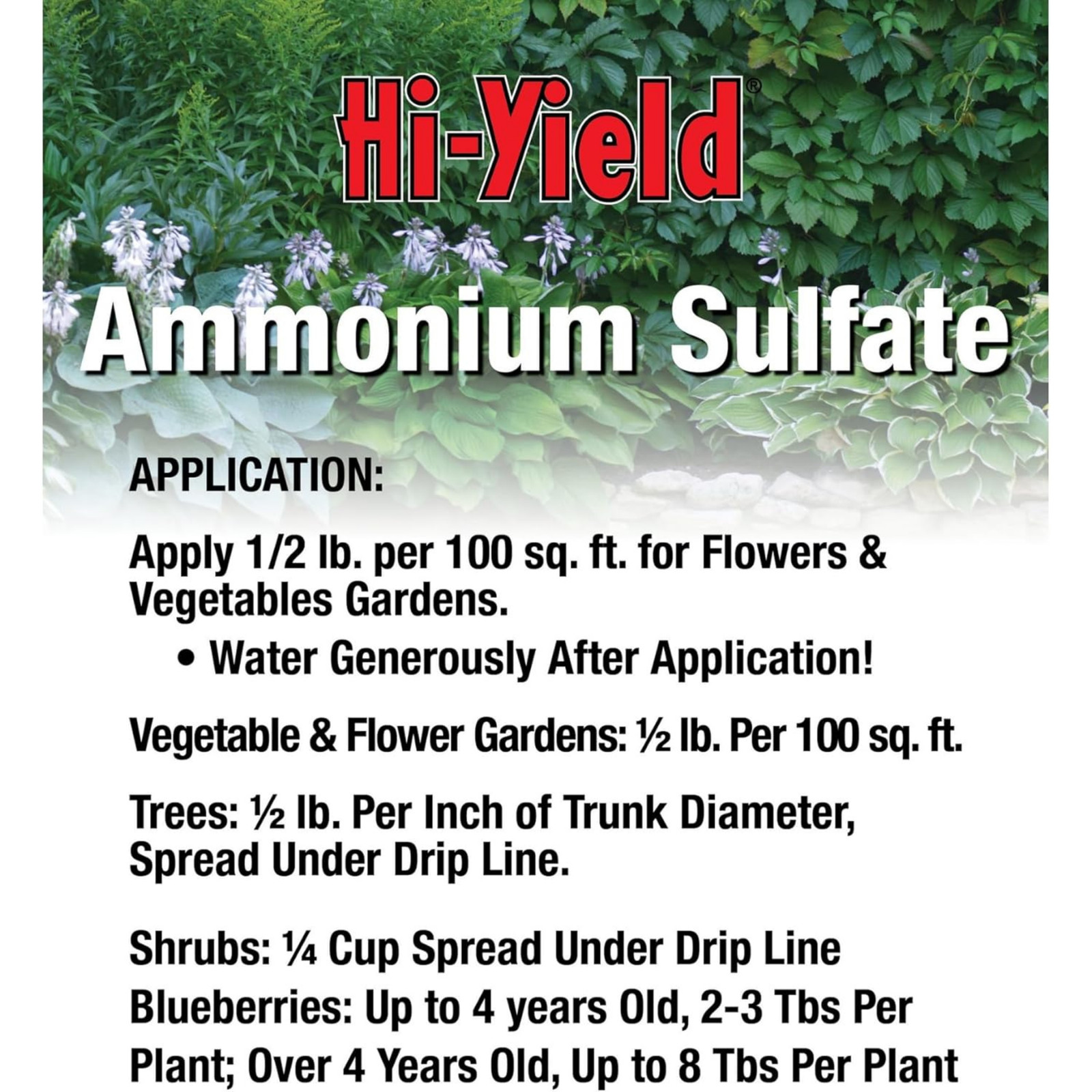VPG Hi-Yield Ammonium Sulfate 21-0-0 Fertilizer, 16lbs gallery