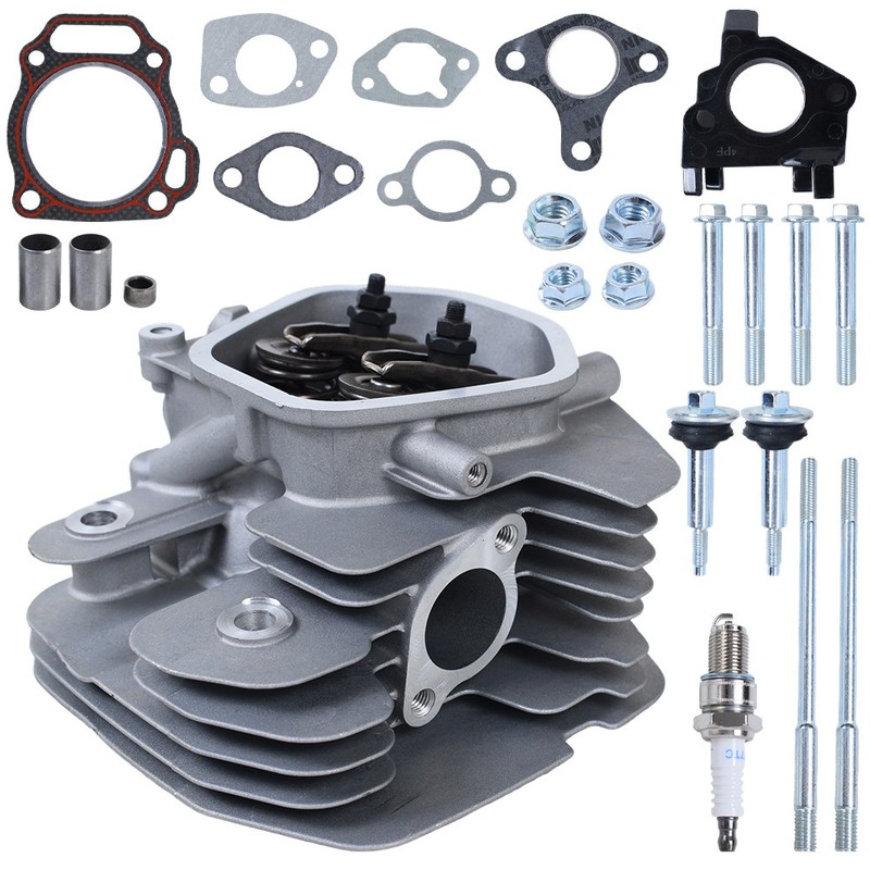 Fully Assembled Engine Cylinder Head w/ Gasket for Honda GX390 13HP GX340 11HP gallery
