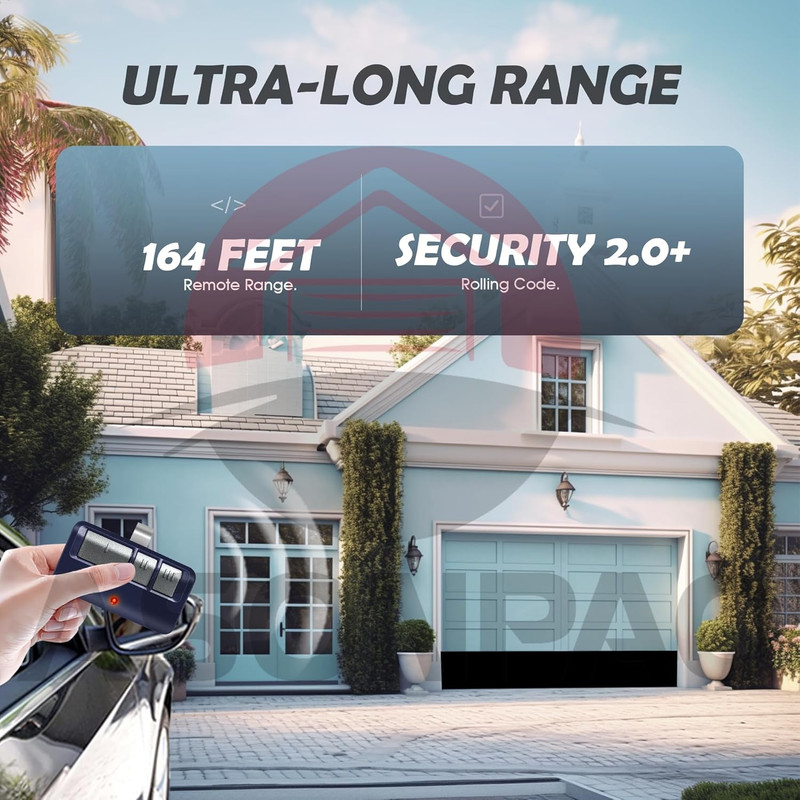 2 for 893Max Universal Liftmaster Garage Door Opener Remote [3 Year Warranty] gallery