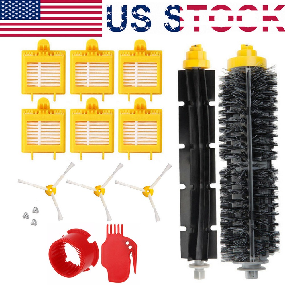 Filter Brush Kit for iRobot Roomba 700 Series 760 761 770 780 790 Parts
