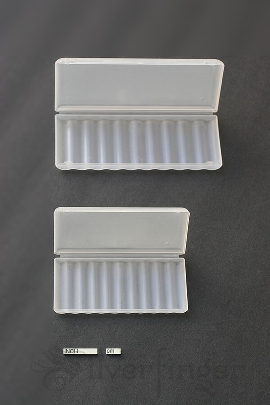 4-Pack BATTERY STORAGE CASE Holder Organizer Box :Each Holds 10 AA AAA Batteries gallery