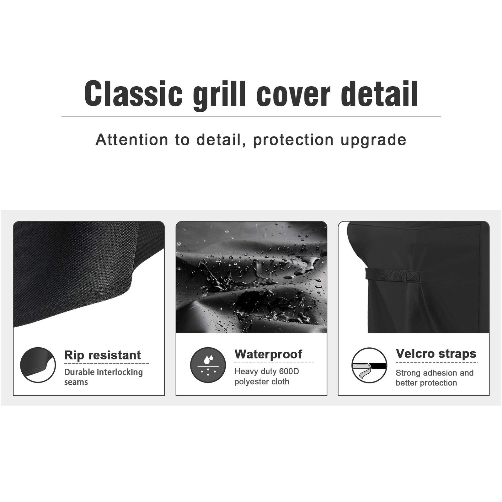 Grill Cover 7130 for Weber Genesis II & Genesis 300 Series 3 Burner with Brush gallery