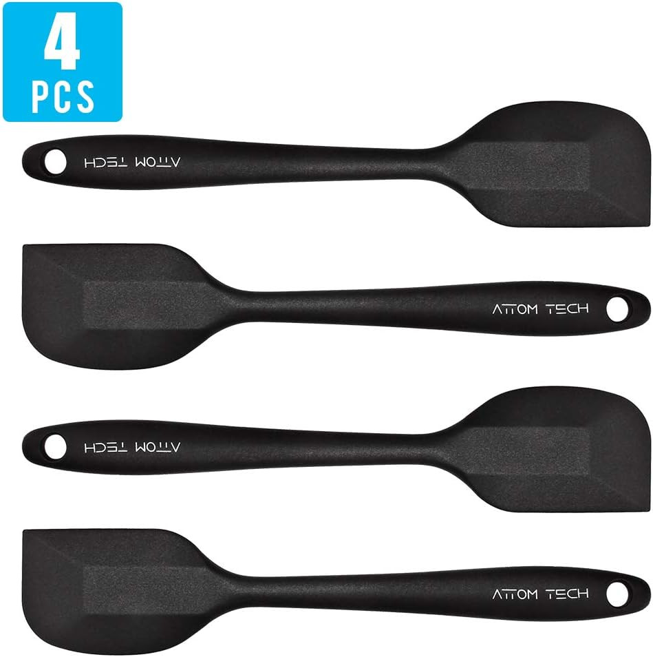 8 Inch Silicone Spatula Set, Food Grade High Temperature and Heat Resistant Spat gallery