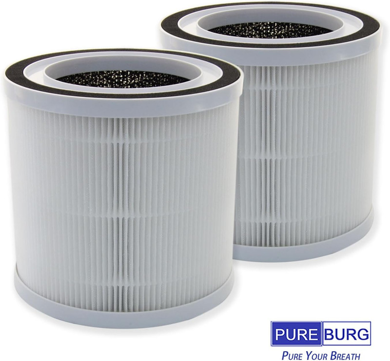 A1F Filters Compatible with TCL BREEVA A1 & A1W Air Purifiers,2-Pack H13 HEPA A gallery