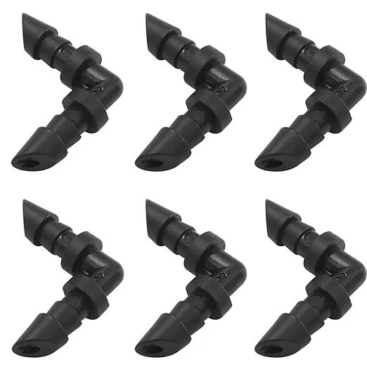 100 Pack Barbed Elbow Fittings, 1/4 Inch Drip Irrigation Fittings Barbed Connect gallery