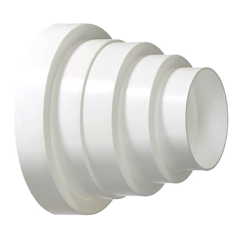 High Quality Plastic Ventilation Systems Tube Reducer Universal Connector gallery