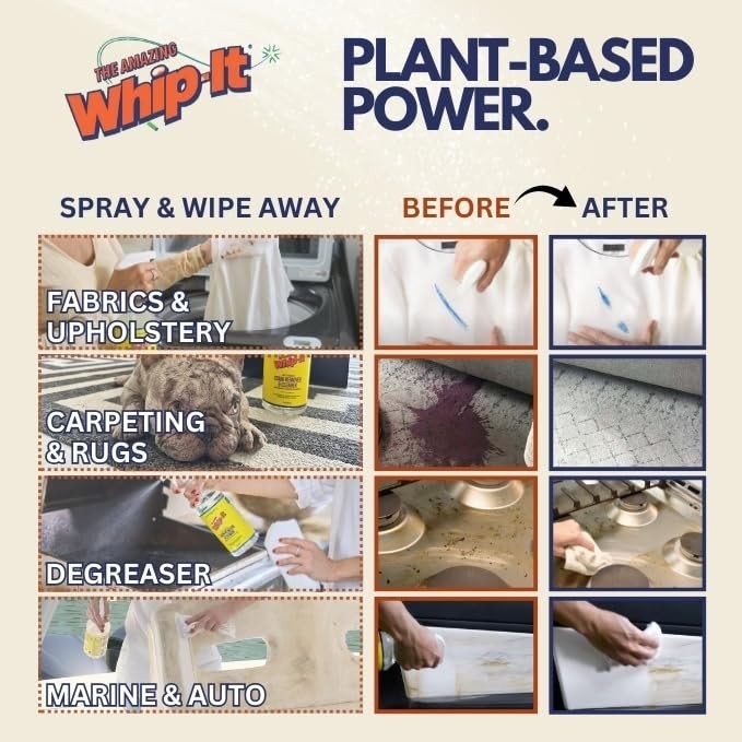 Multi-Purpose Stain Remover Spray - Plant-Based Enzyme Cleaner, 32 OZ, 500+ Uses gallery