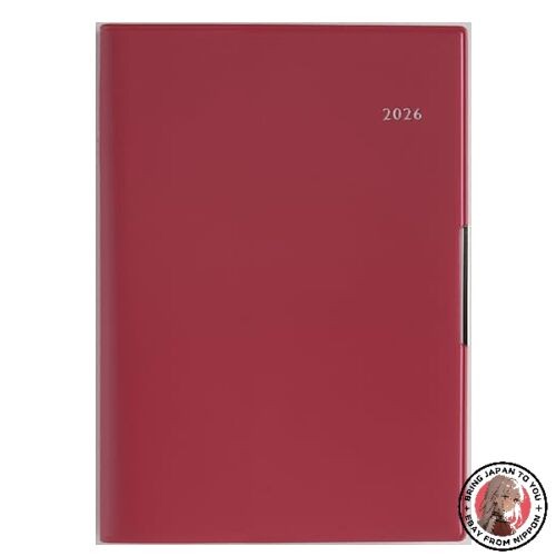 NEW Takahashi Planner 2026 April Start B6 Weekly Ferte 8 Mauve Pink No.883 gallery