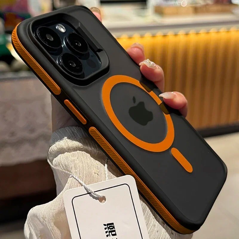 Magnetic Phone Case For iPhone 17 16 15 14 13 12 Pro Max Plus Bumper Hard Cover gallery
