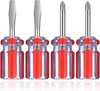 4PCS Stubby Screwdriver Set Phillips #2 & Slotted Magnetic Tip Compact Mini Tool gallery