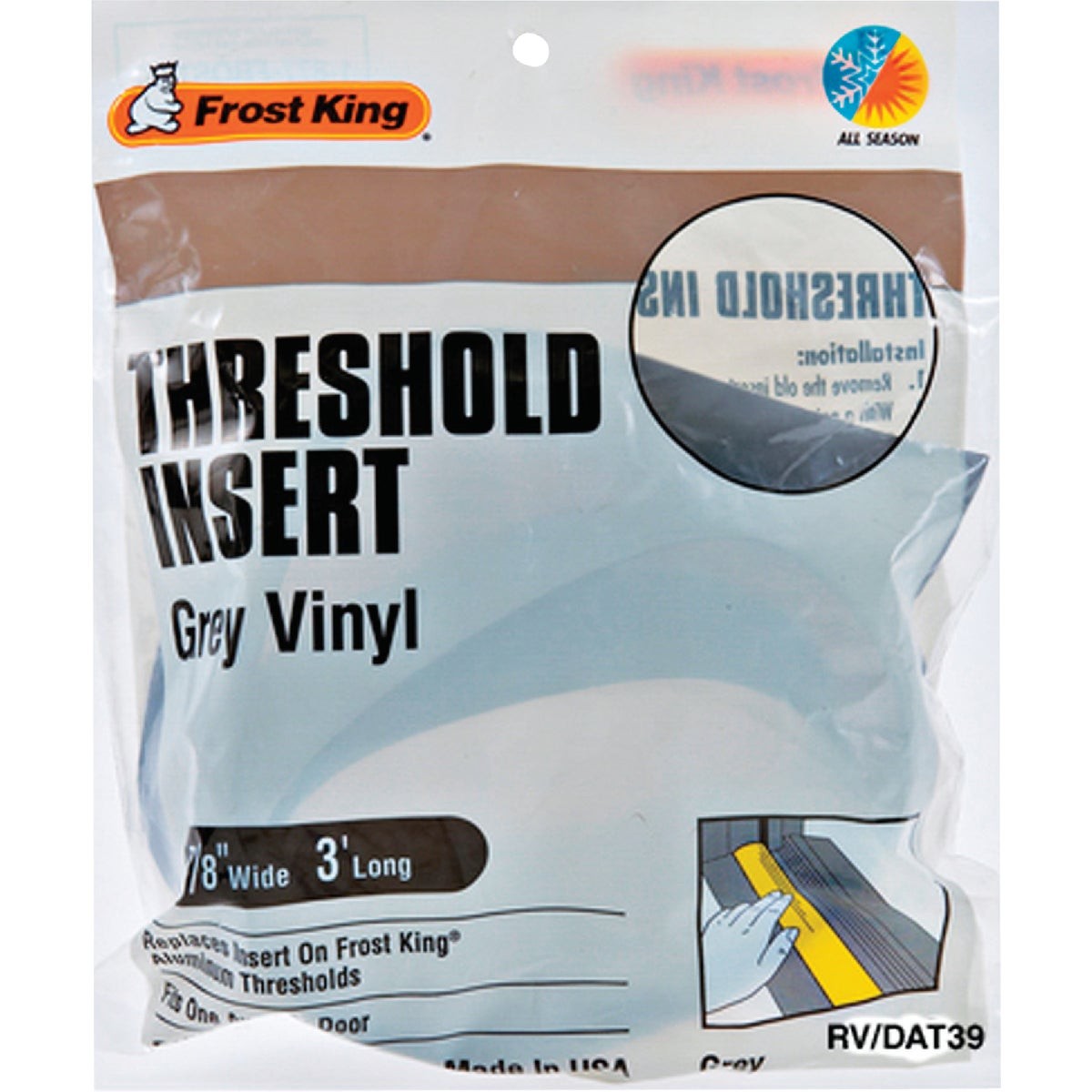 Frost King 36 In. L Threshold Insert RV/DAT39 Frost King RV/DAT39 1-1/8 In. W. x gallery