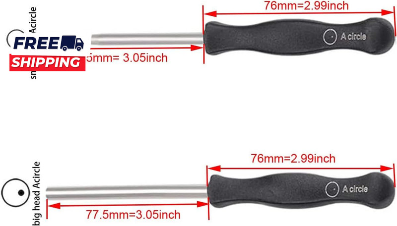 Carburetor Adjustment Tool A-Circle Scredrivers for Most 2-Cycle Small Engines - gallery