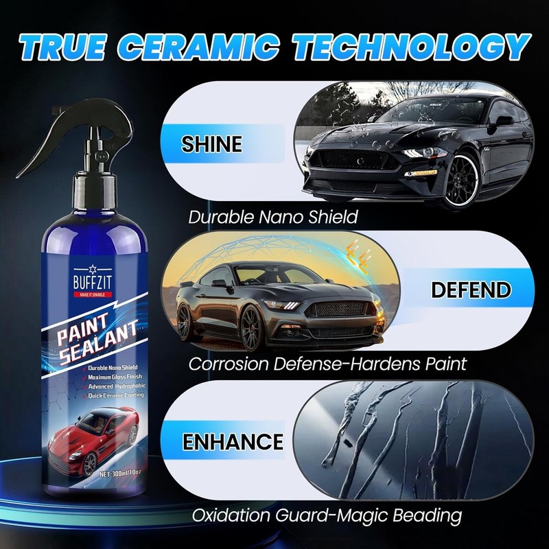 Paint Sealant Spray Quick Effect Coating Agent for High Gloss Shine & Protection gallery