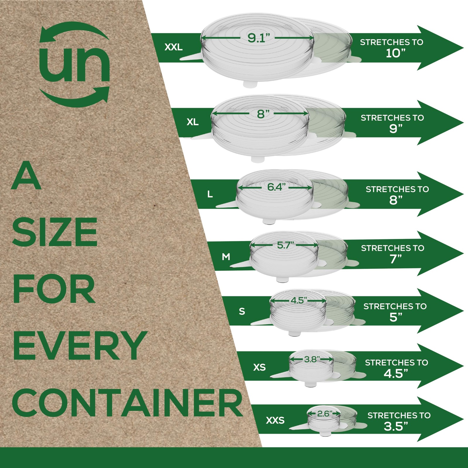 Reusable Silicone Lids (Variety Pack) – Upgrade Your Kitchen Gadgets with Our... gallery