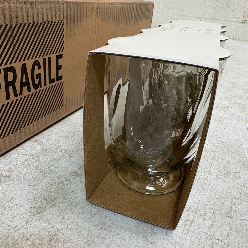 16-pk Threshold 14oz Footed Goblets Plastic Drinkware Designed with Studio McGee gallery