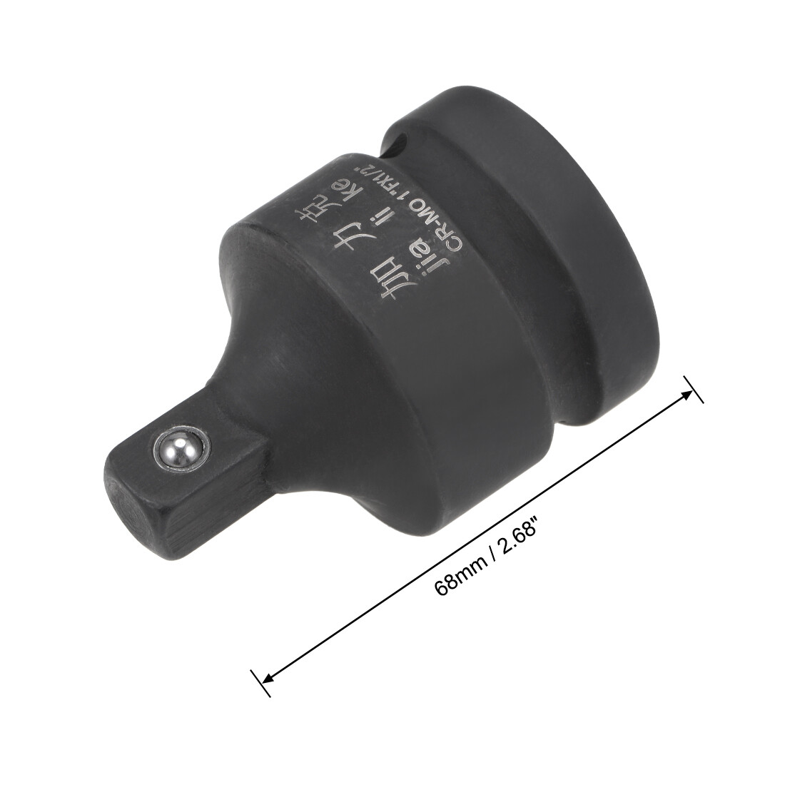 1 Inch x 1/2 Inch Drive Impact Socket Reducer Female to Male Cr-Mo gallery
