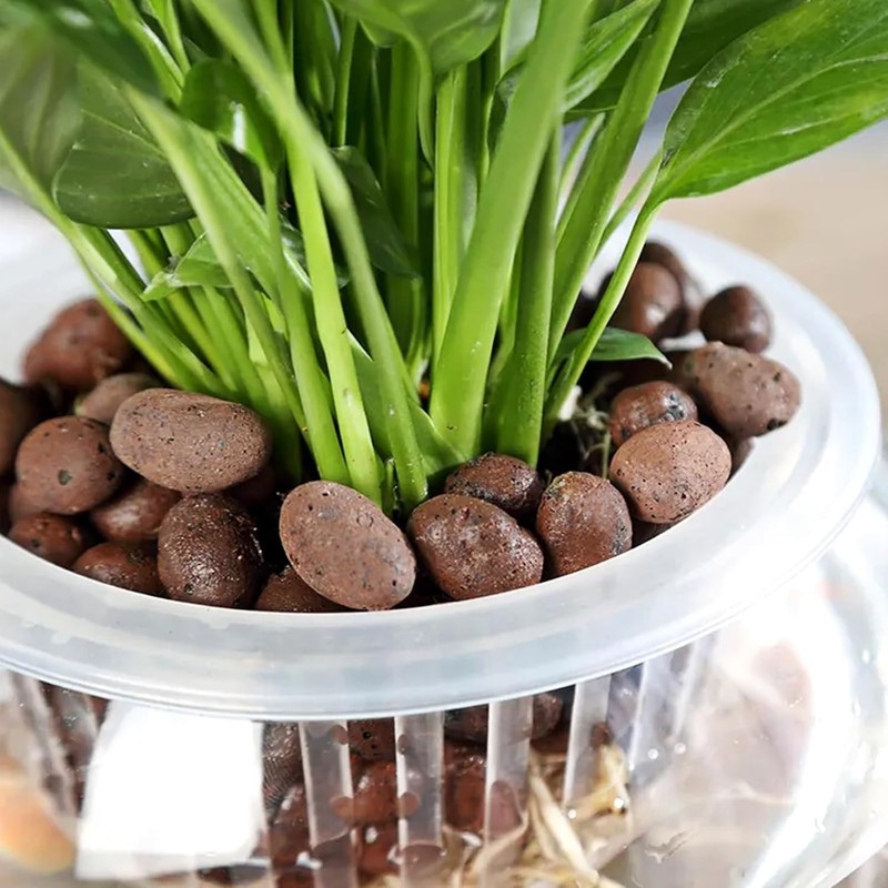 2 LB Natural Expanded Clay Pebbles for Plants 4mm-16mm Clay Balls 100% Organi... gallery