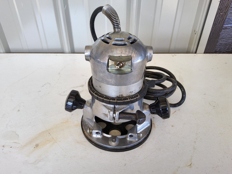 Rockwell Model 100-M Motor and 100-B Base Router Vintage gallery