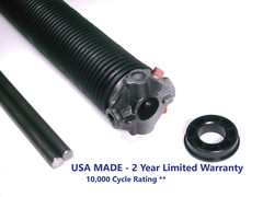 Garage Door Torsion Spring- SINGLE LW .218 x 2″ x Select Length – USA MADE*