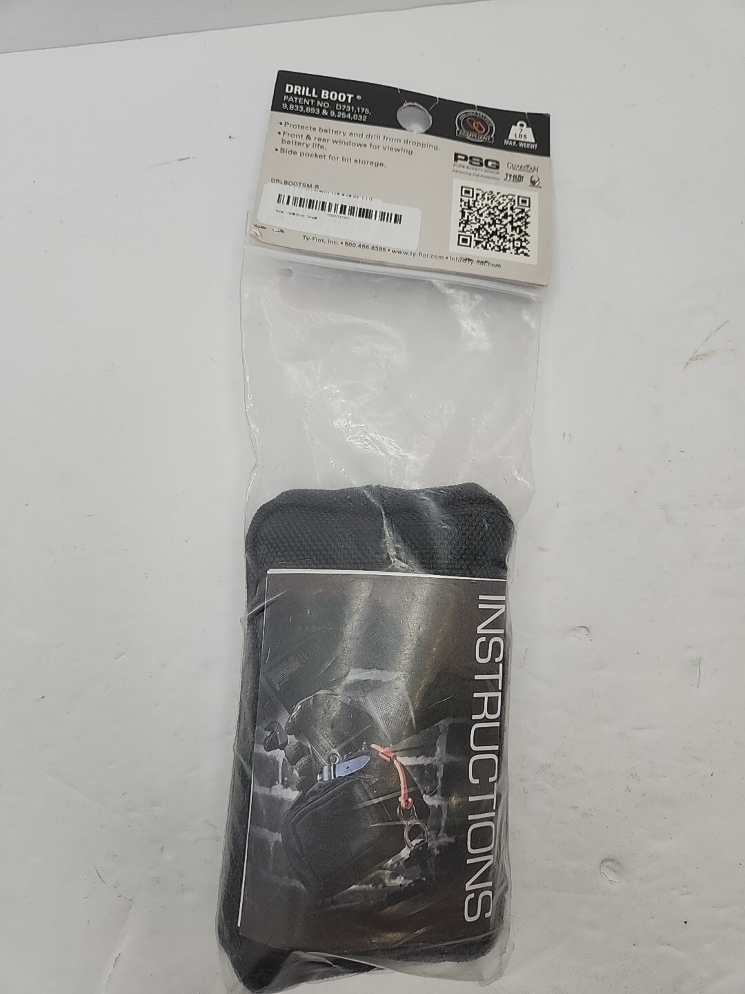 Stronghold PSG Drill Boot Small, Black | 7lb Max Weight | New Sealed gallery