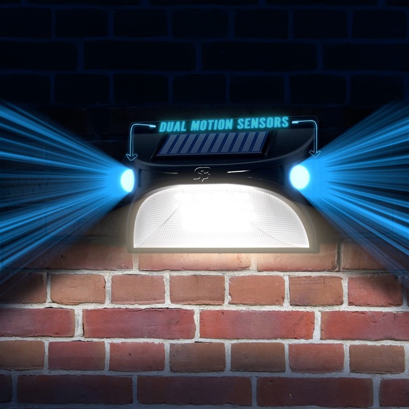 Sensor Brite Spectrum Outdoor Solar LED Light Wireless Security Motion-Activate gallery