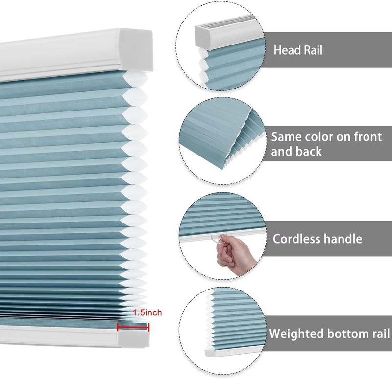 Changshade Light Filtering Window Blind Cordless Honeycomb Shade Cellular Shade gallery