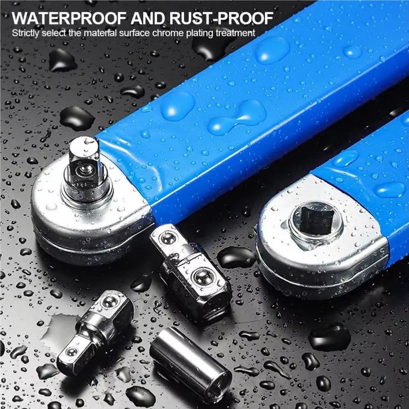 Upgraded Impact Ready Offset Extension Wrench, Tight Reach Extension Wrench Set gallery