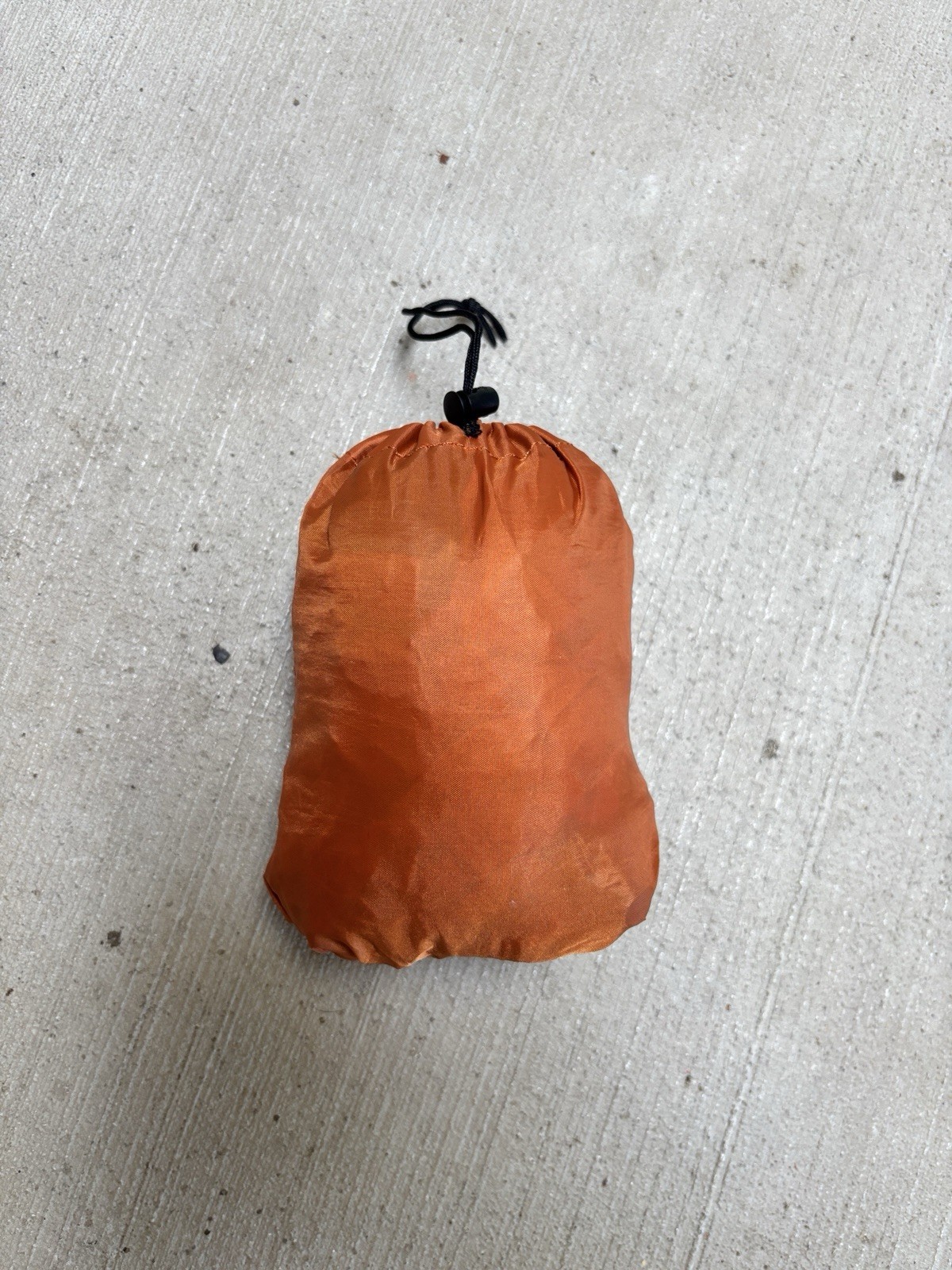 REI Co-op Back Pack Rain Cover Gray Inner Pocket Drawstring 4