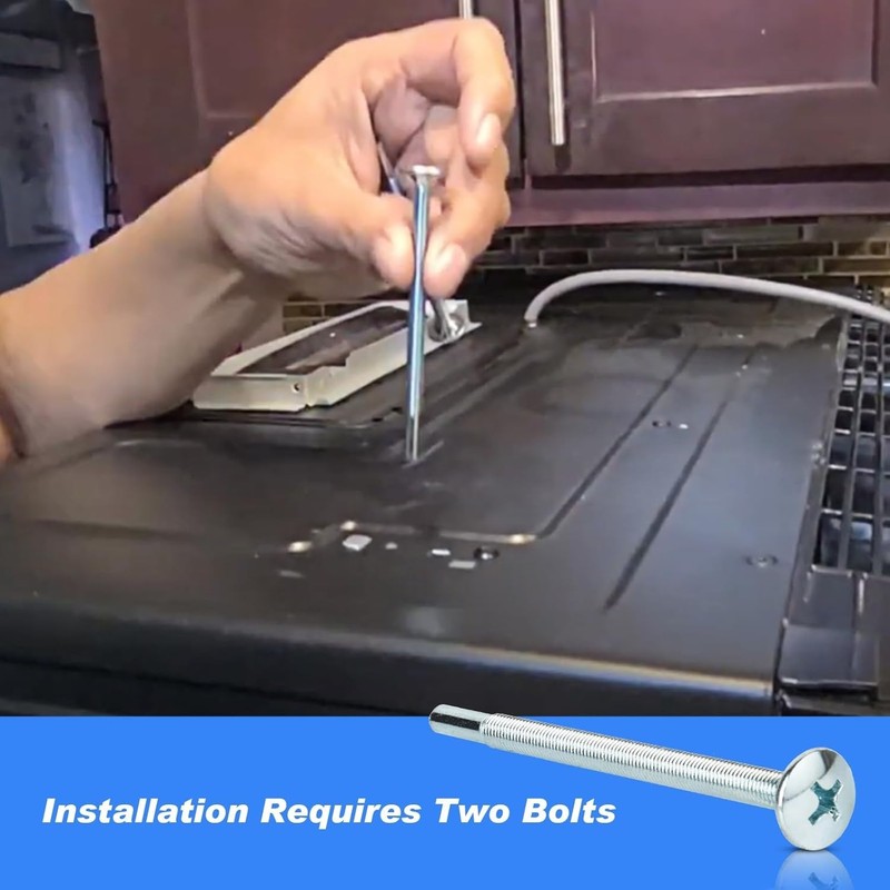 Dependable Microwave Mounting Kit - Aluminum Alloy Screws for Long-Lasting Use gallery