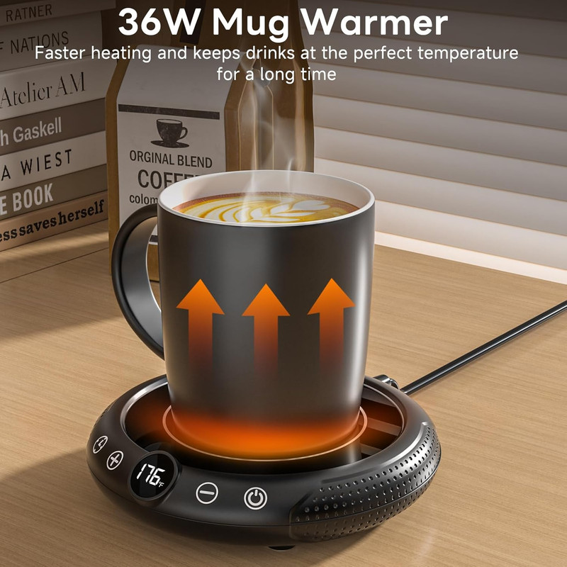 Coffee Mug Warmer with Mug Set Cup Warmer for Desk Auto Shut Off, Smart Electric gallery