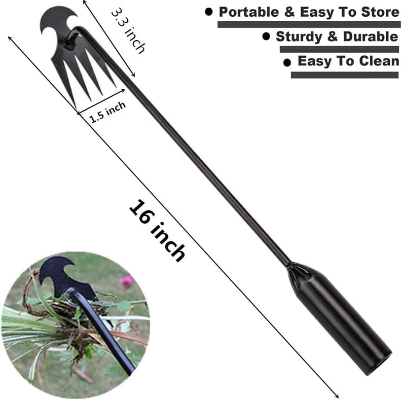 2pack Weed Puller Tool,Garden Weed Tool,Portable Garden Weeder Tool,Uprooting We gallery